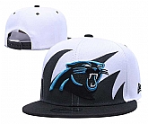 Panthers Team Logo White Adjustable Hat GS,baseball caps,new era cap wholesale,wholesale hats